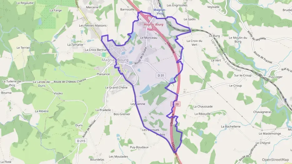 Appartement 30 m² une piece à vendre à Magnac-Bourg