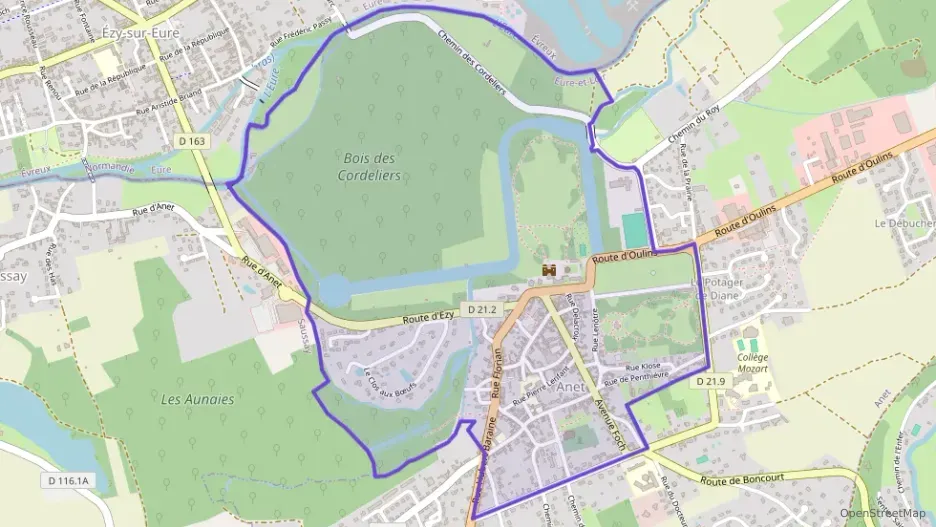 Appartement 60 m² trois pièces à vendre à Anet