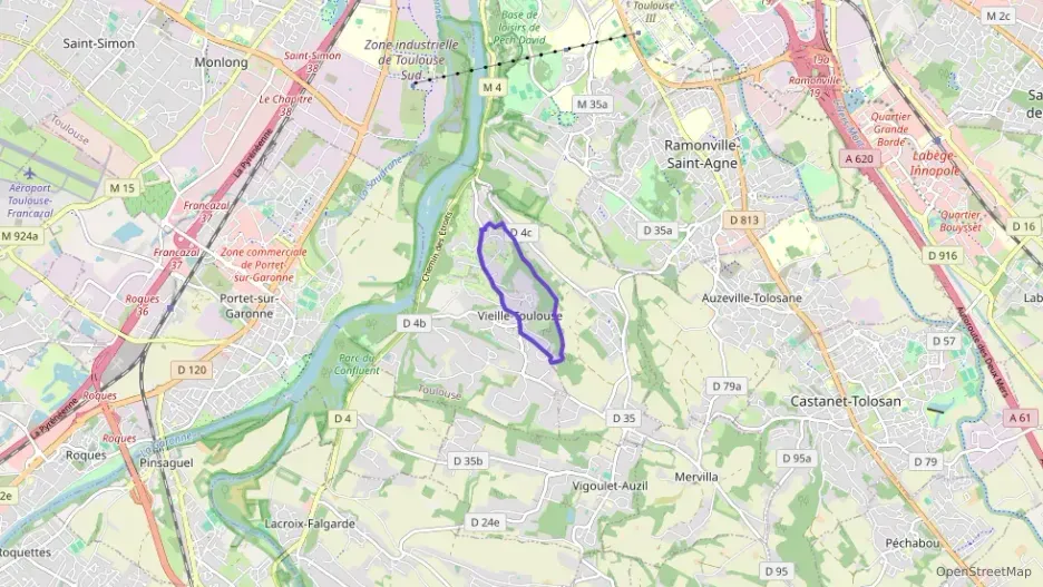 Appartement 73 m² trois pièces à vendre à Vieille-Toulouse