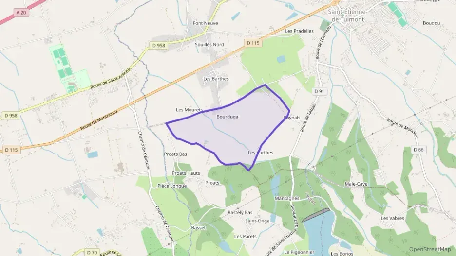 Appartement 89 m² quatre pièces à vendre à Saint-Étienne-de-Tulmont Appartement 89 m² quatre pièces à vendre à Saint-Étienne-de-Tulmont