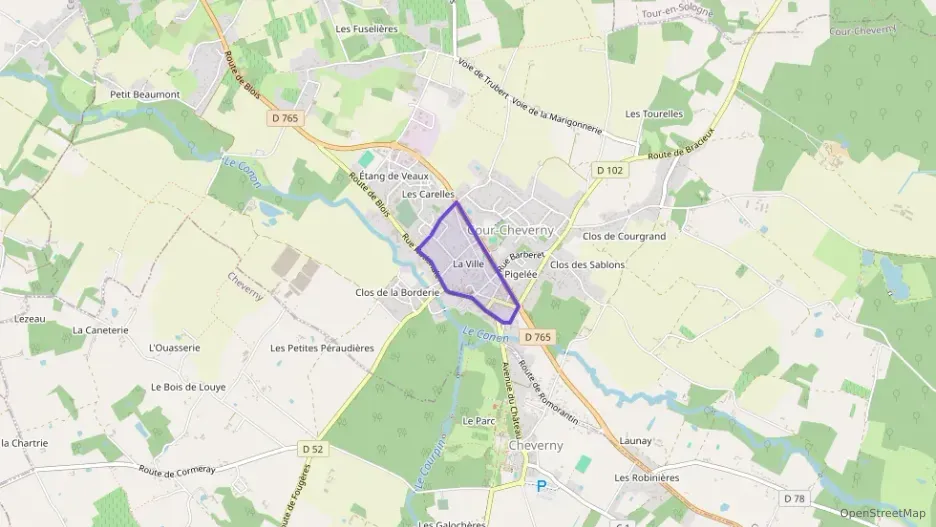 Appartement 68 m² trois pièces à vendre à Cour-Cheverny