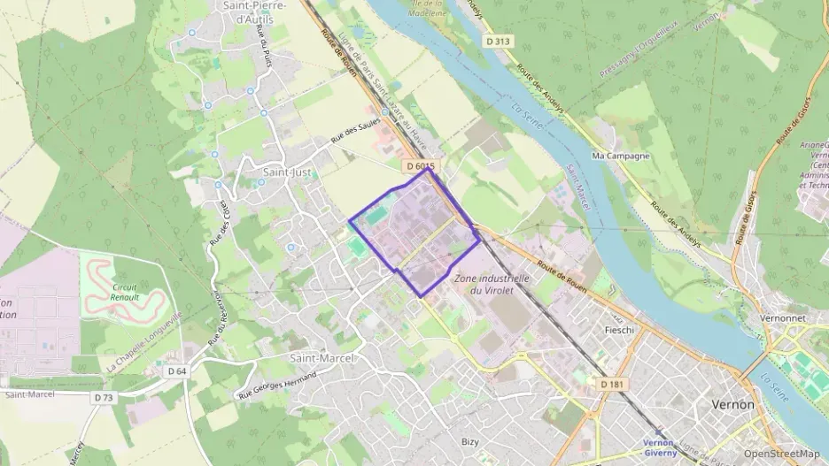 Appartement 55 m² deux pieces à vendre à Saint-Marcel