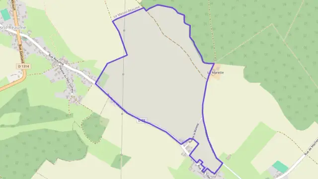 Appartement 55 m² une piece à vendre à Melleville