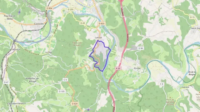 Appartement 56 m² quatre pièces à vendre à Lanzac