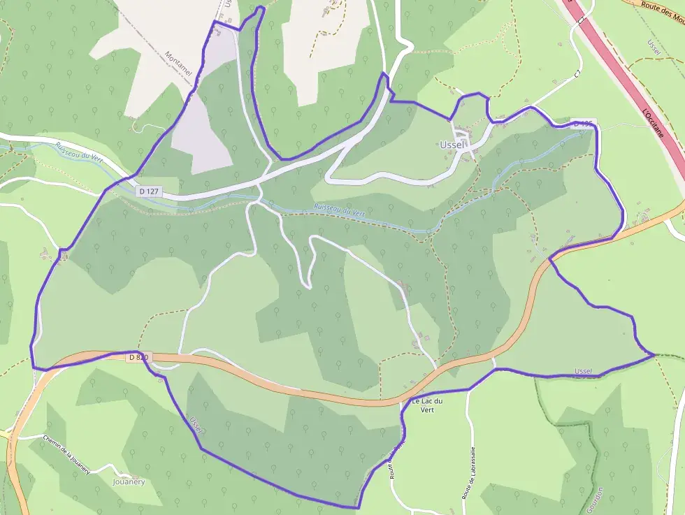 Appartement 53 m² trois pièces à vendre à Ussel