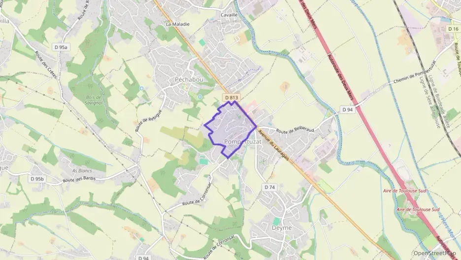 Appartement 55 m² trois pièces à vendre à Pompertuzat Appartement 55 m² trois pièces à vendre à Pompertuzat