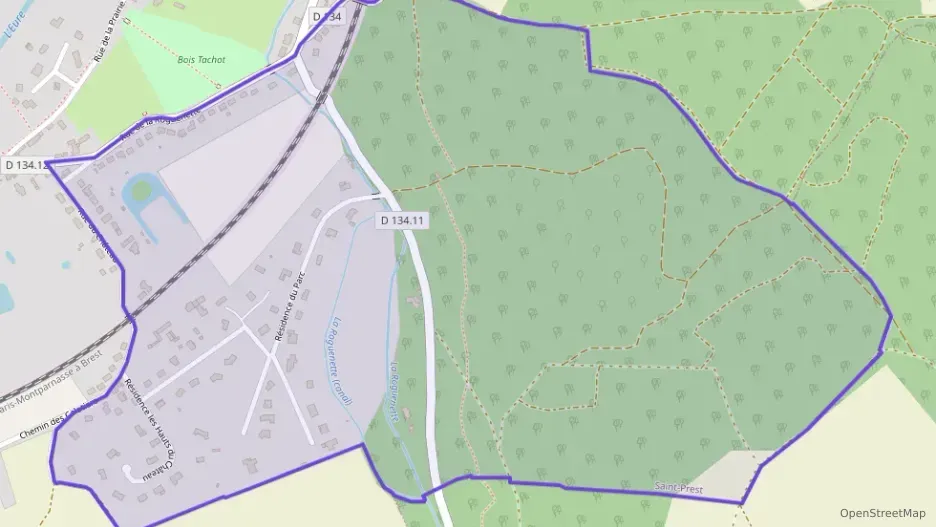 Appartement 62 m² trois pièces à vendre à Saint-Prest