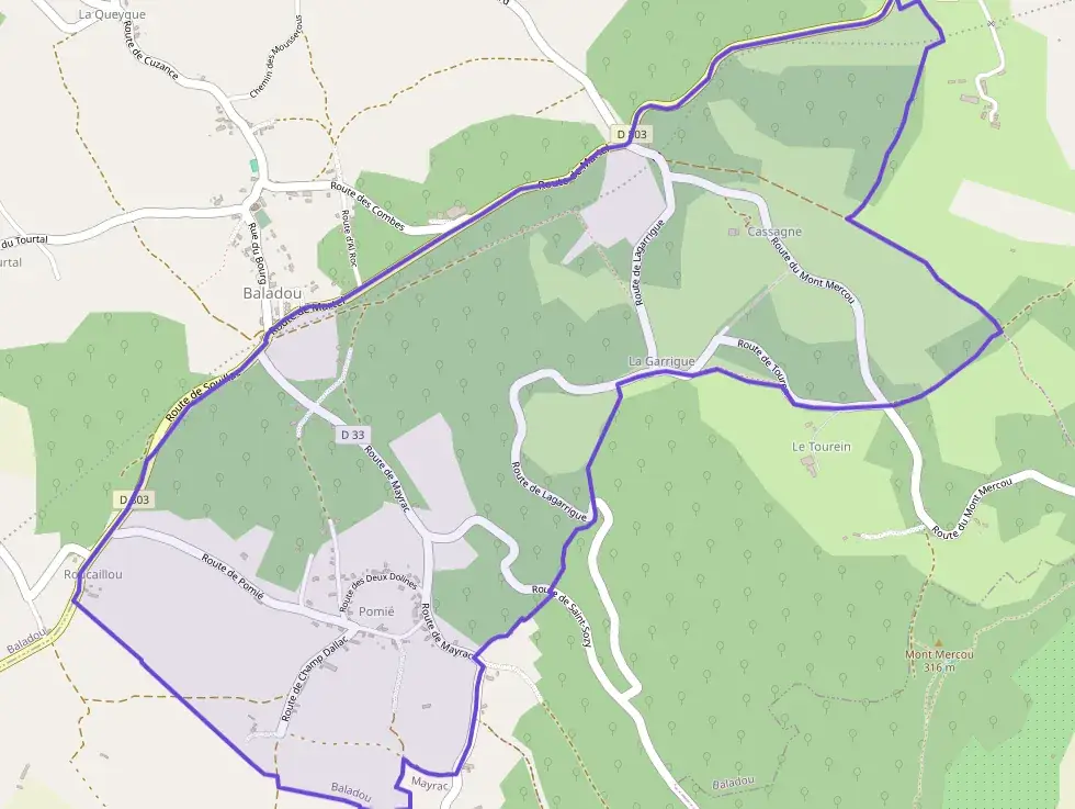 Appartement 68 m² trois pièces à vendre à Baladou