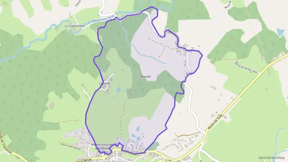 Appartement 69 m² quatre pièces à vendre à Sainte-Féréole Appartement 69 m² quatre pièces à vendre à Sainte-Féréole