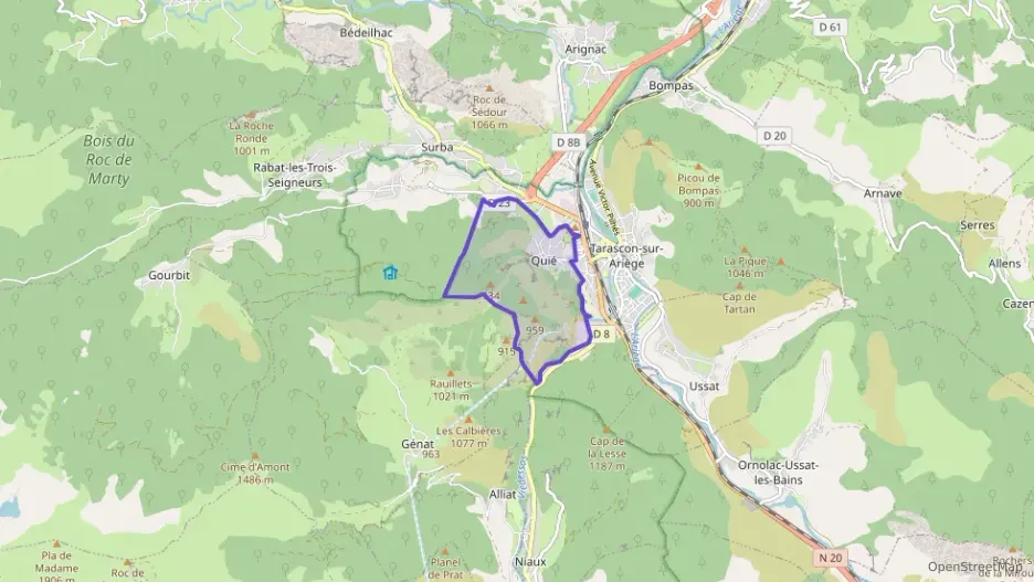 Appartement 86 m² quatre pièces à vendre à Quié