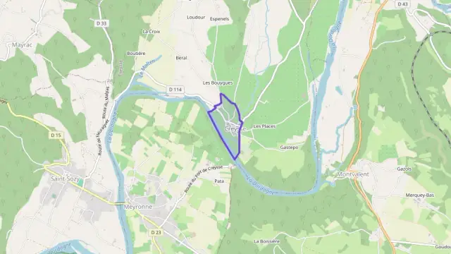 Appartement 43 m² deux pieces à vendre à Creysse