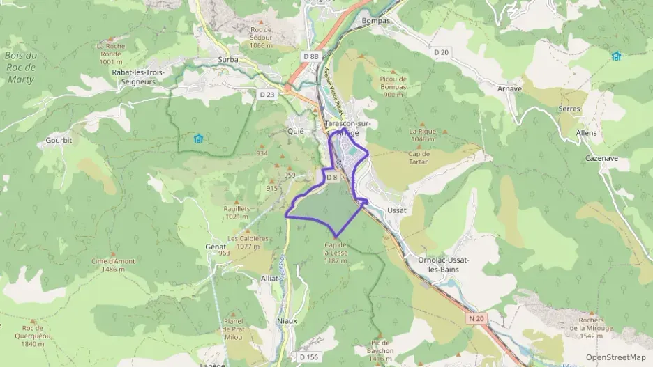 Appartement 43 m² deux pieces à vendre à Tarascon-sur-Ariège