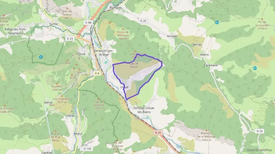 Appartement 30 m² deux pieces à vendre à Ussat Appartement 30 m² deux pieces à vendre à Ussat