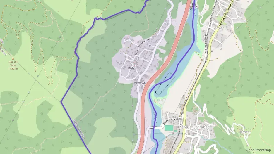 Appartement 35 m² deux pieces à vendre à Mercus-Garrabet Appartement 35 m² deux pieces à vendre à Mercus-Garrabet