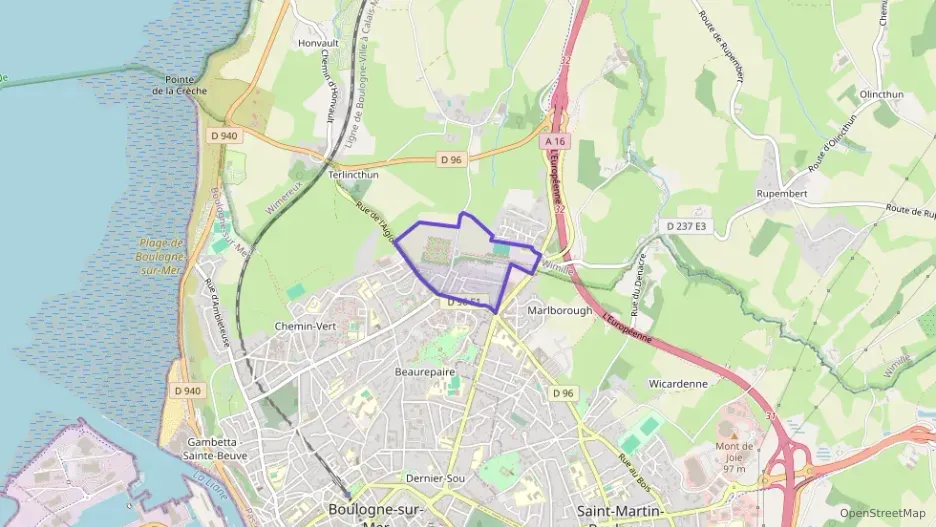 Appartement 78 m² quatre pièces à vendre à Wimille