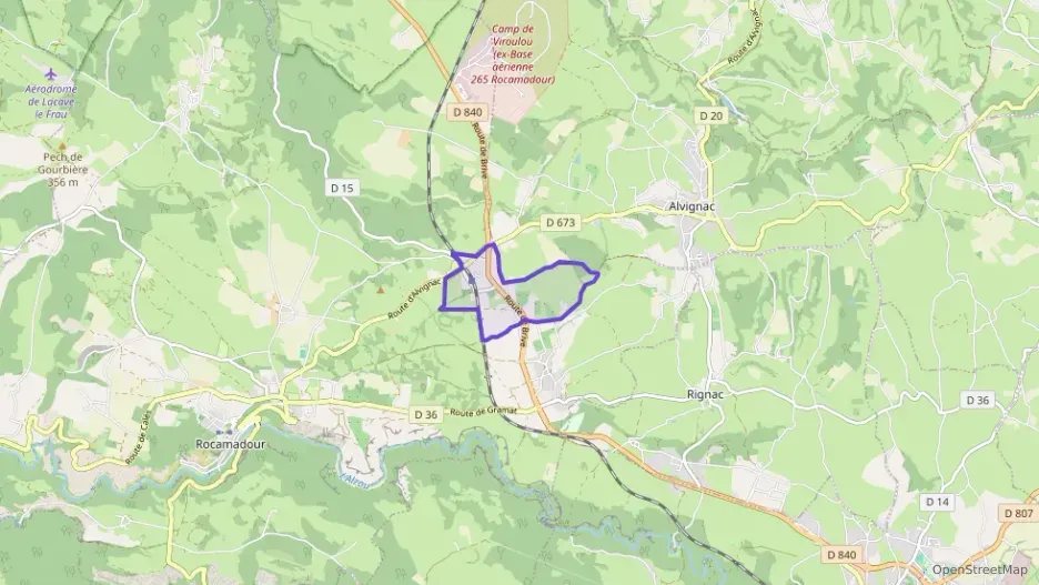 Appartement 50 m² trois pièces à vendre à Rocamadour