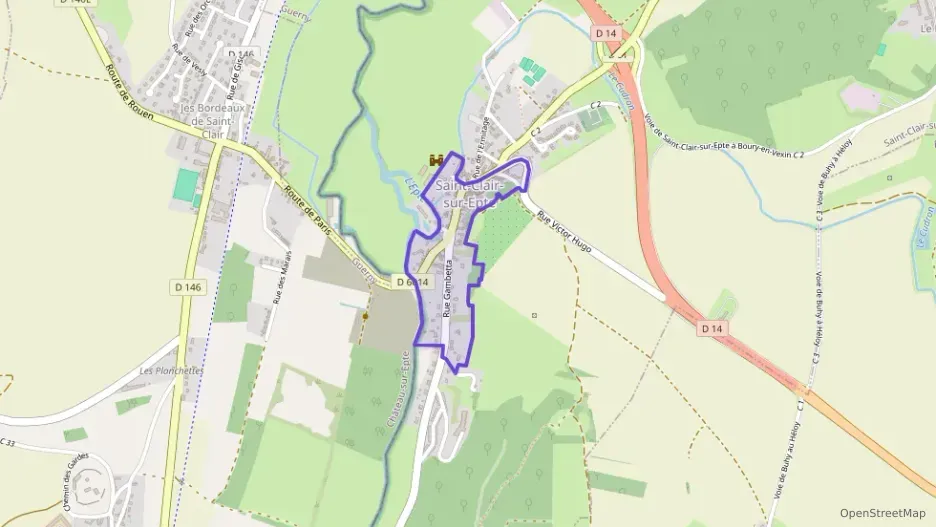 Appartement 30 m² deux pieces à vendre à Saint-Clair-sur-Epte