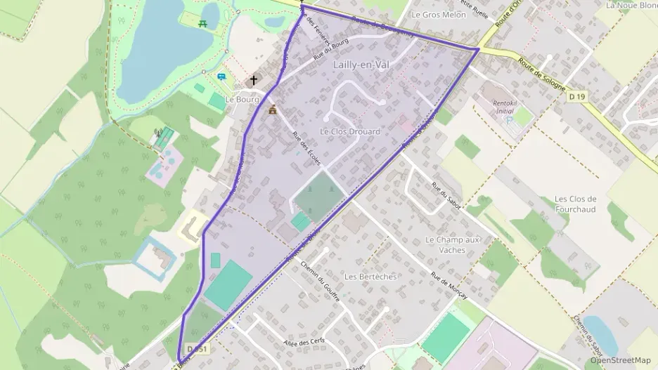 Appartement 58 m² trois pièces à vendre à Lailly-en-Val Appartement 58 m² trois pièces à vendre à Lailly-en-Val