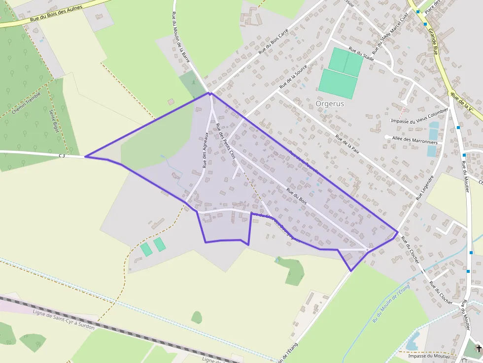 Appartement 36 m² deux pieces à vendre à Orgerus