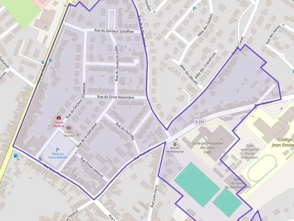 Appartement 73 m² trois pièces à vendre à Marquise