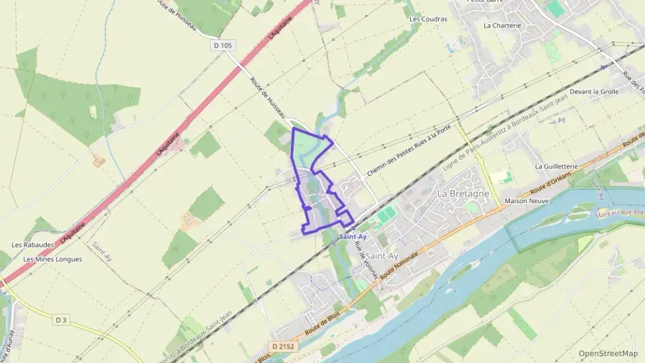 Appartement 43 m² deux pieces à vendre à Saint-Ay