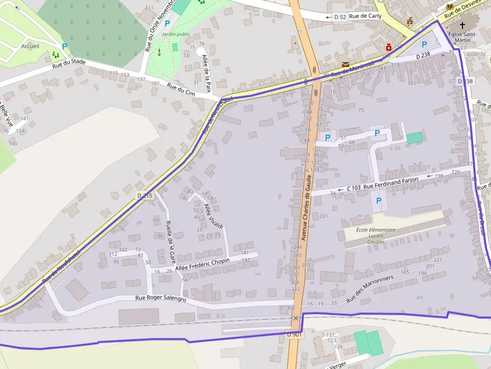 Appartement 60 m² trois pièces à vendre à Samer