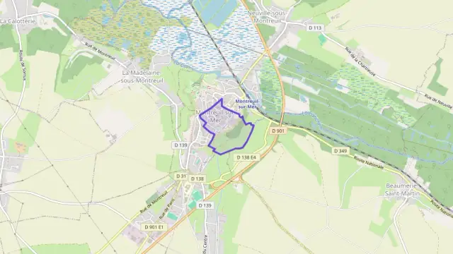 Appartement 65 m² trois pièces à vendre à Montreuil-sur-Mer