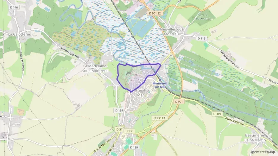 Appartement 97 m² quatre pièces à vendre à Montreuil-sur-Mer