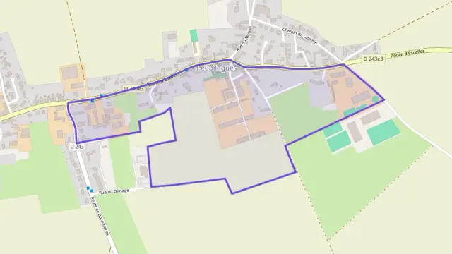 Appartement 40 m² deux pieces à vendre à Peuplingues