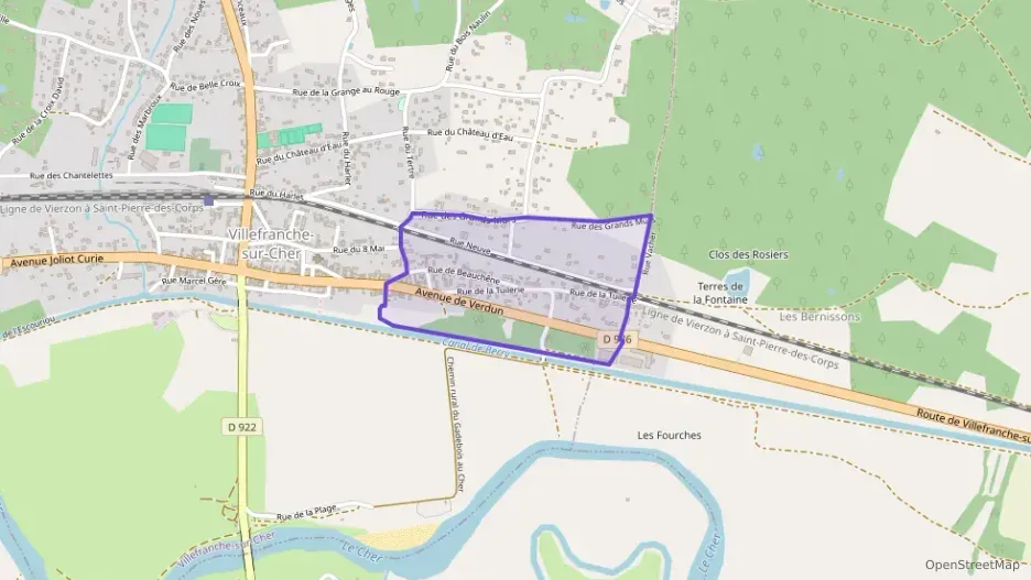 Appartement 60 m² trois pièces à vendre à Villefranche-sur-Cher