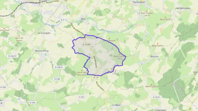 Appartement 62 m² trois pièces à vendre à Rety