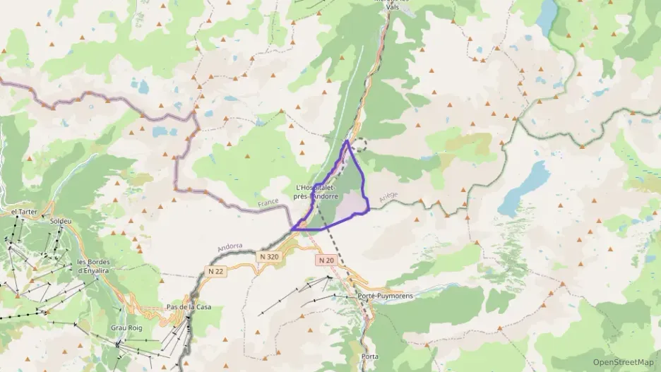 Appartement 50 m² trois pièces à vendre à L`Hospitalet-près-l`Andorre Appartement 50 m² trois pièces à vendre à L`Hospitalet-près-l`Andorre