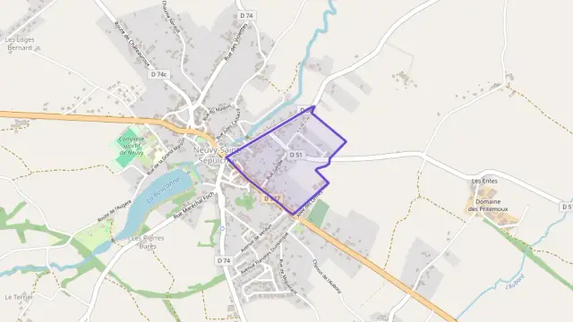 Appartement 48 m² deux pieces à vendre à Neuvy-Saint-Sépulchre