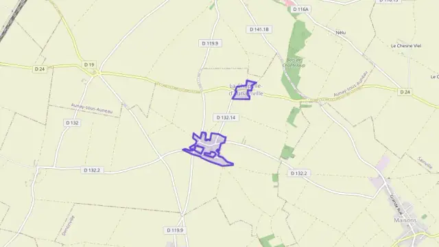 Appartement 50 m² trois pièces à vendre à La Chapelle-d`Aunainville