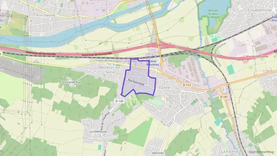 Appartement 51 m² trois pièces à vendre à Mézières-sur-Seine Appartement 51 m² trois pièces à vendre à Mézières-sur-Seine