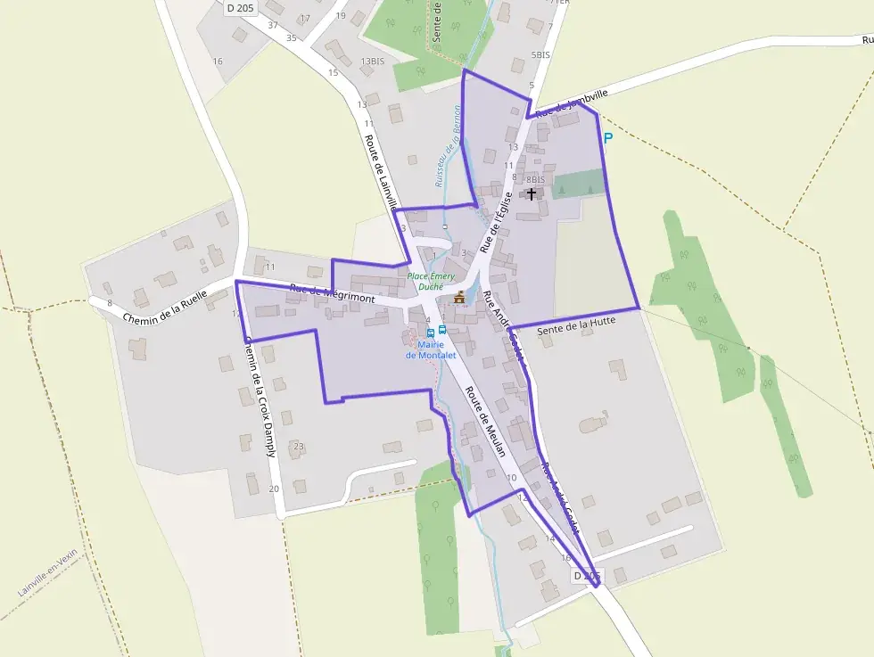 Appartement 65 m² trois pièces à vendre à Montalet-le-Bois