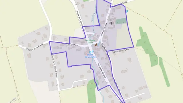 Appartement 65 m² trois pièces à vendre à Montalet-le-Bois