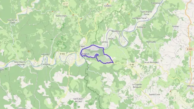 Appartement 80 m² quatre pièces à vendre à Salvagnac-Cajarc