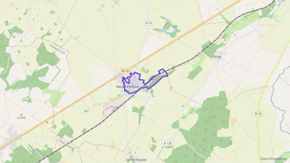 Appartement 66 m² deux pieces à vendre à Neuvy-Pailloux