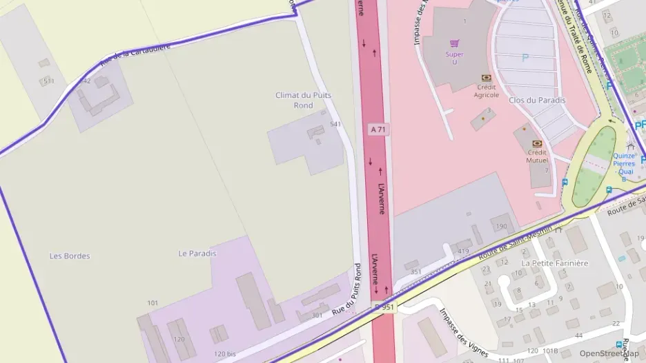 Appartement 45 m² deux pieces à vendre à Saint-Pryvé-Saint-Mesmin