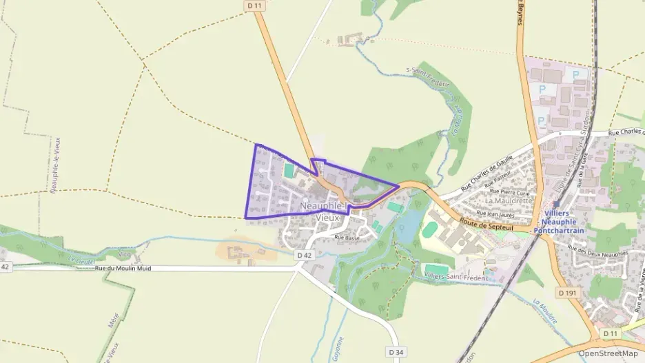 Appartement 46 m² deux pieces à vendre à Neauphle-le-Vieux