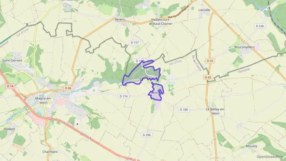 Appartement 125 m² quatre pièces à vendre à Nucourt Appartement 125 m² quatre pièces à vendre à Nucourt