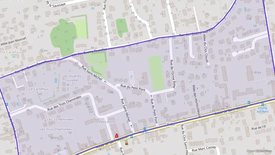 Appartement 56 m² deux pieces à vendre à Saint-Pryvé-Saint-Mesmin