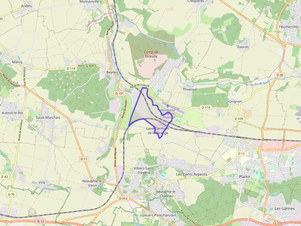 Appartement 52 m² trois pièces à vendre à Saint-Germain-de-la-Grange