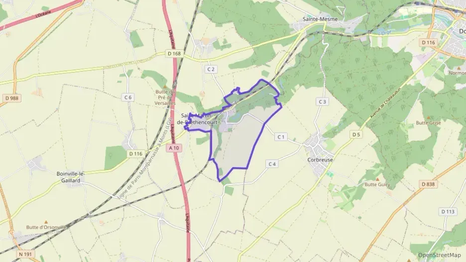 Appartement 50 m² deux pieces à vendre à Saint-Martin-de-Bréthencourt