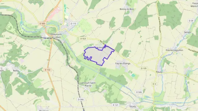 Appartement 54 m² trois pièces à vendre à Loconville