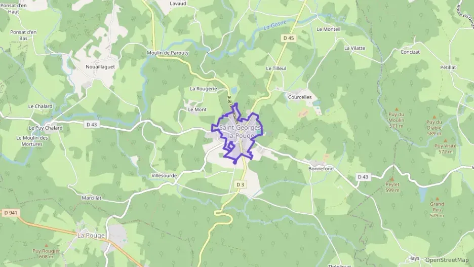 Appartement 82 m² trois pièces à vendre à Saint-Georges-la-Pouge Appartement 82 m² trois pièces à vendre à Saint-Georges-la-Pouge