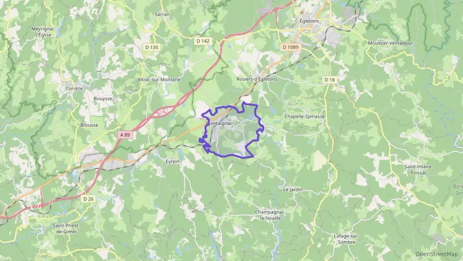 Appartement 38 m² deux pieces à vendre à Montaignac-sur-Doustre