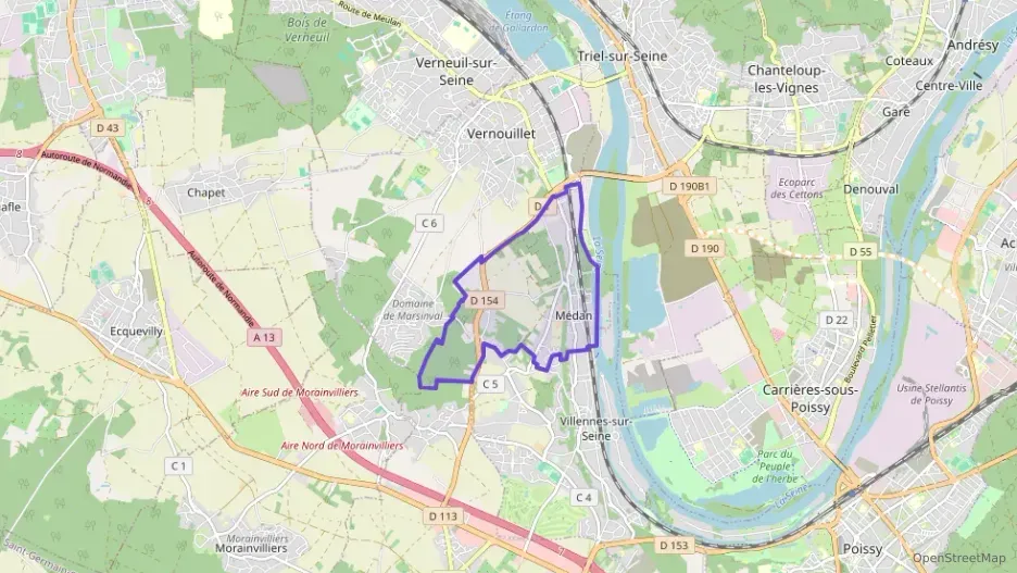 Appartement 60 m² une piece à vendre à Médan Appartement 60 m² une piece à vendre à Médan