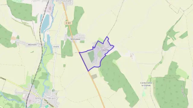 Appartement 44 m² deux pieces à vendre à Milly-sur-Thérain